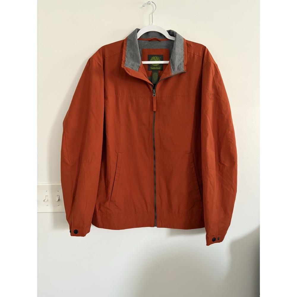 Men's Timberland Harrington BurtOrange Bi-swing Jacket Preppy Casual Outdoors SL